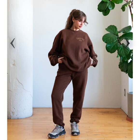 Empathy Always Espresso Sweat Set - Picture 1 of 12